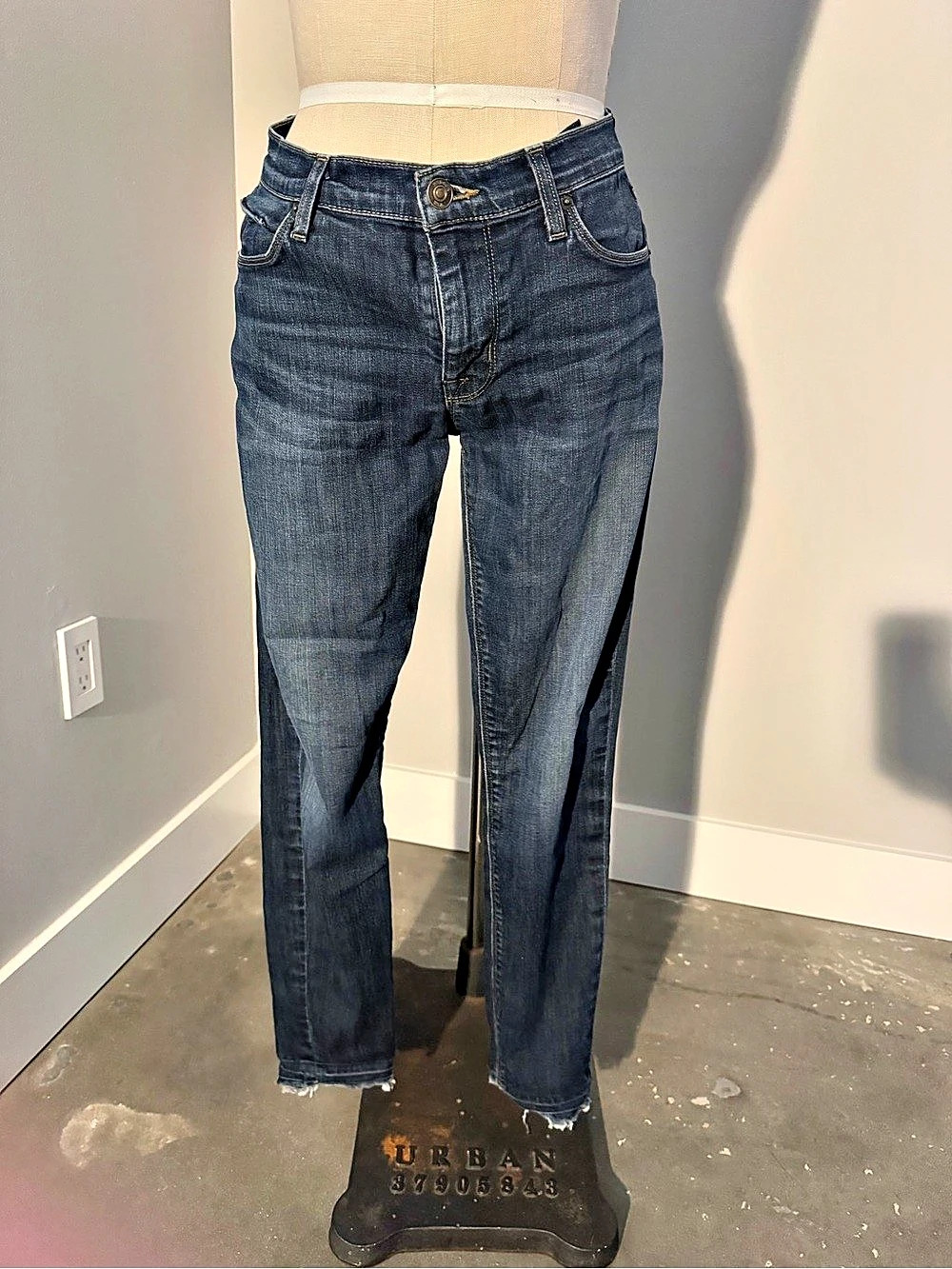 Hudson Straight Leg Jeans Blue Waist 29